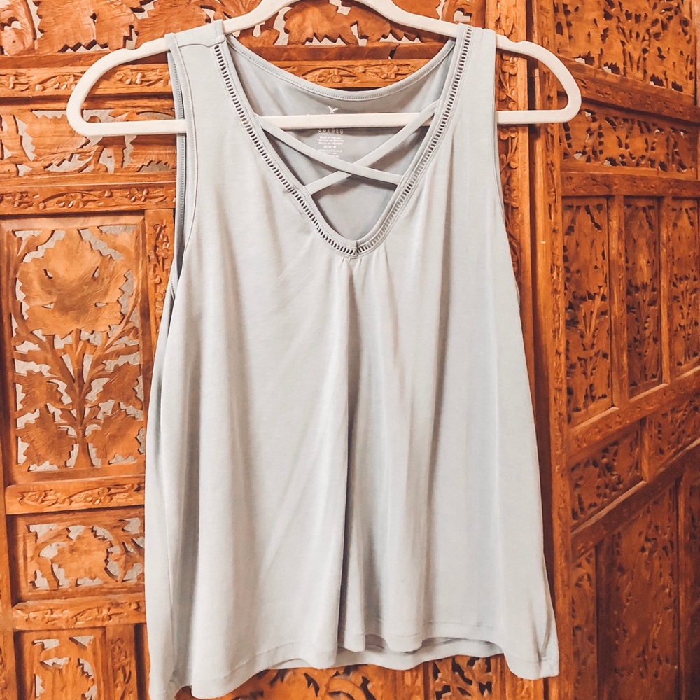 AE Soft & Sexy Suede Tank Top